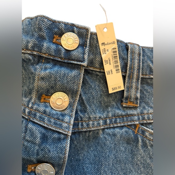 Madewell A-Line Denim Skirt Size 29 - Picture 5 of 14